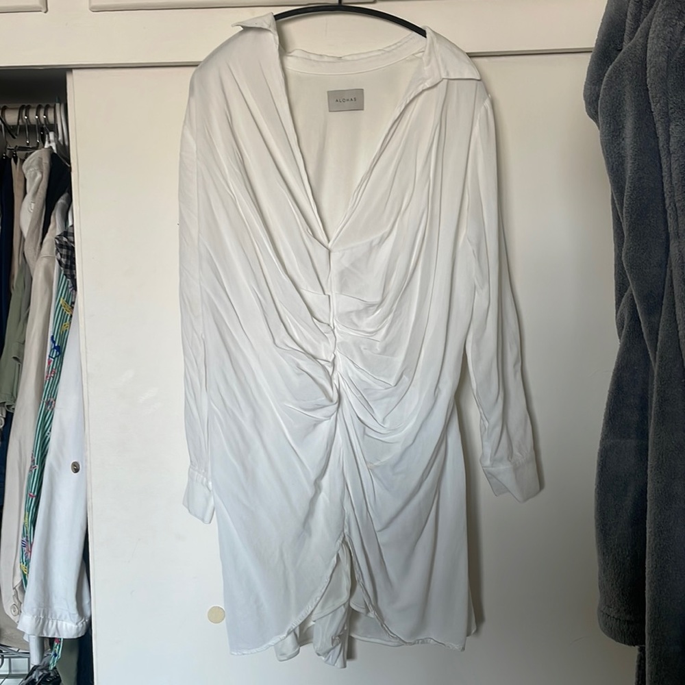ALOHAS Liberica Dress Ivory Size small